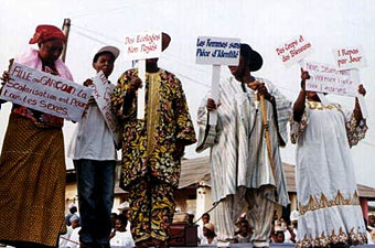 Manisfestation au Togo